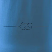 Kočka linka kreslená