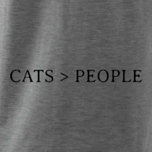 Cats > people Cats > people