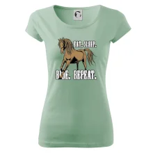 Eat Sleep Ride Repeat Western