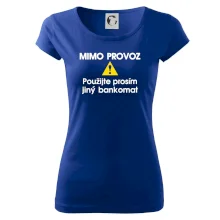 Mimo provoz - použijte jiný bankomat Mimo provoz - použijte jiný bankomat