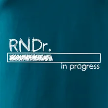 In progress titul RNDr. doktor / doktorka přírodních věd