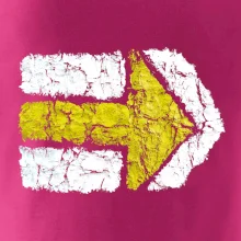 Párová turistická značka žlutá