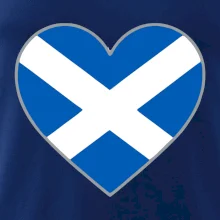 Skotské srdce na prso