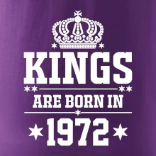 Kings are born in 1972