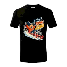 Rodinná vánoční trička - Ještě jednu jízdu dítě sáňkování