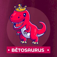 Dinosauří jména - červený dinosaurus