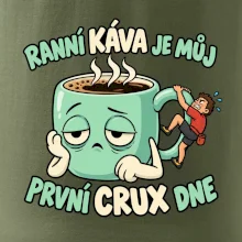 Ranní káva první crux dne