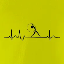 EKG moderní gymnastika obruč