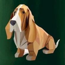 Baset slepený z papíru