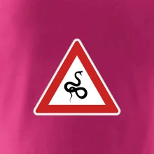 Dopravní značka - Pozor had