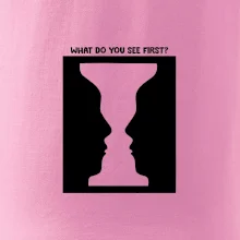 What do you see first? Pohár - Obličeje