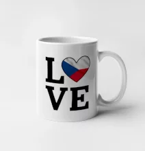 Love Česká vlajka