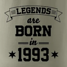 Legends are born in 1993