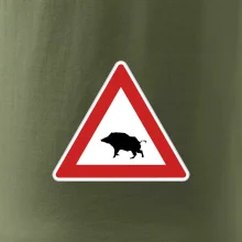 Dopravní značka - Pozor divočák