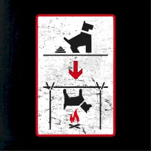 Tričko pro odpůrce sraní na chodníku