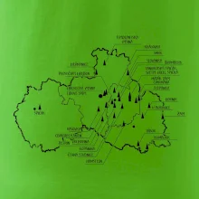 Mapa rozhleden - Liberecký kraj