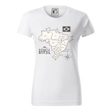 Brazílie mapa s názvy regionů Brazílie mapa s názvy regionů