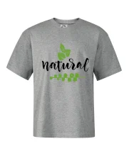 Natural - nápis v listech