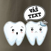 Zubařské tričko - Vás text