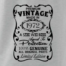 Vintage Etiketa - 1972