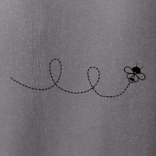 Dráha letu včely - smyčka