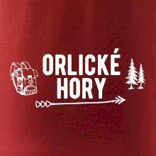 Orlické hory nápis