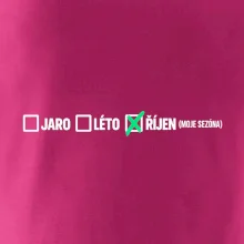 Říjen moje sezóna s růžovým křížkem