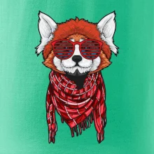 Červená panda hipster