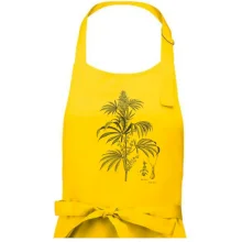 Konopí kytka černobílá