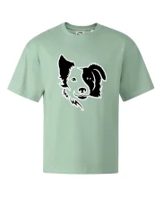 Border kólie obrys hlavy