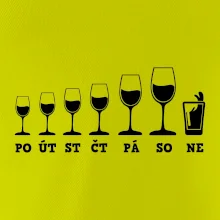 Evoluce víno celý týden