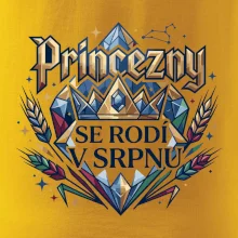 Diamant princezny se rodí v srpnu