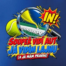 Soupeř vidí aut já vidím lajnu