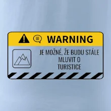 Warning mluvení - turistika
