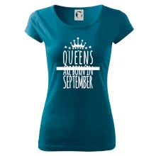 Queens are born in September