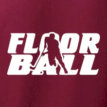 Floorball nápis rovný