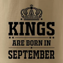 Kings are born in September
