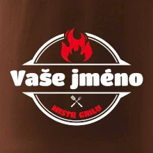 Mistr grilu erb - vlastní jméno
