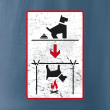 Tričko pro odpůrce sraní na chodníku