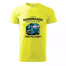 Stát se kamioňákem nebyla moje volba