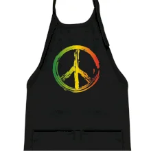 Peace symbol paint