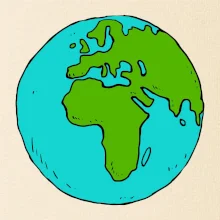 Planeta na prsu - Afrika a Evropa