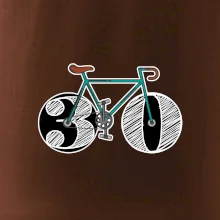 Narozeniny 30 let na kole