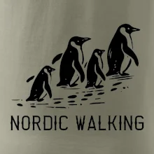 Nordic walking tučňáci - vintage