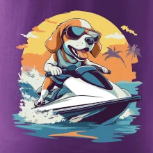 Bígl na vodním skútru