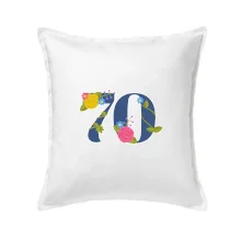 Květinové číslo kreslené - 70