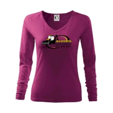 Bagrista v kruhu - vlastní nápis