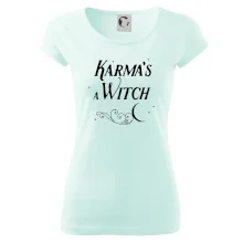 Karma's a Witch - nápis