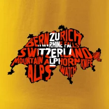 Mapy - názvy měst - Švýcarsko