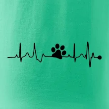 Ekg psí tlapka Ekg psí tlapka